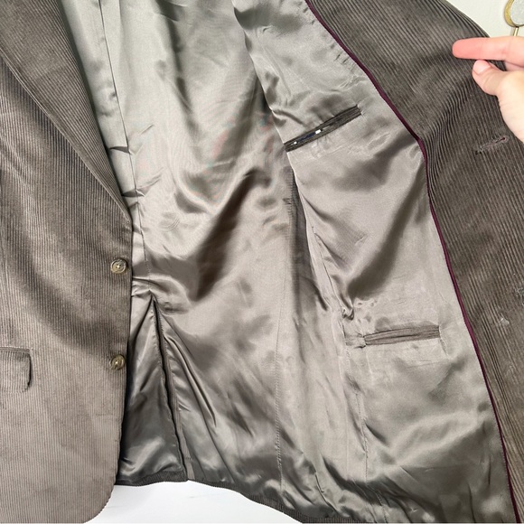 Lands End Corduroy Blazer Jacket Size 40R Mens - Picture 11 of 11